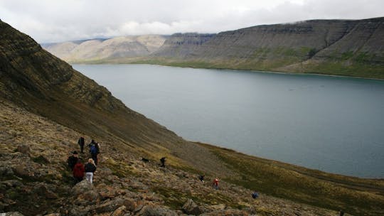 Wanderung zwischen zwei Fjorden