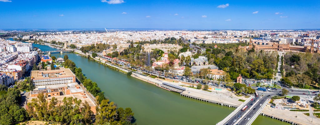 Seville by land, air and water