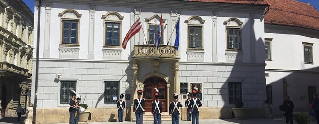 Visite privée du nord de la Croatie, de la ville baroque de Varazdin et du château de Trakoscan au départ de Zagreb