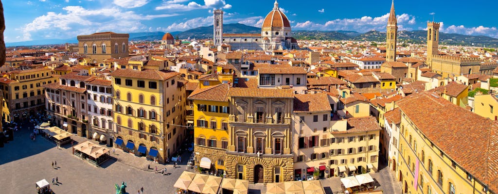 Passeio panorâmico de bicicleta por Florença com degustação de gelato