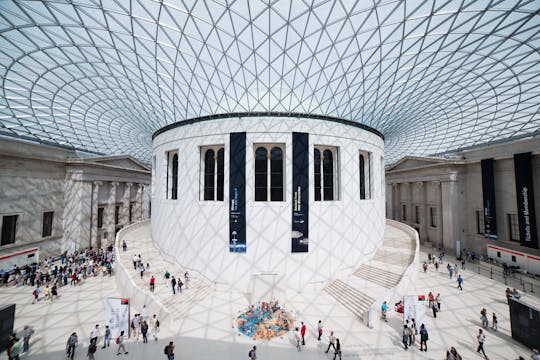Chá da tarde no Museu Britânico