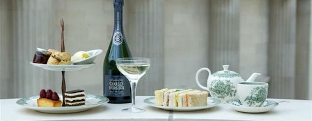 Prosecco afternoon tea at The British Museum