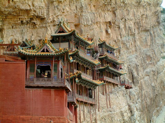 Tour di un'intera giornata al tempio sospeso e alle grotte di Yungang