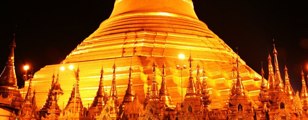 Visita guiada ao pôr do sol em Shwedagon