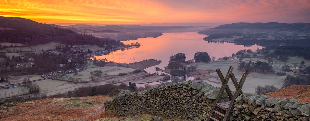 La visite ferroviaire du Lake District au départ de Londres avec thé à la crème et croisière