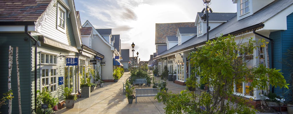 Bicester Village shopping by train