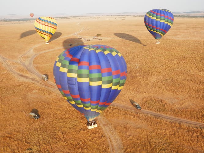 Maasai Mara hot air balloon safari