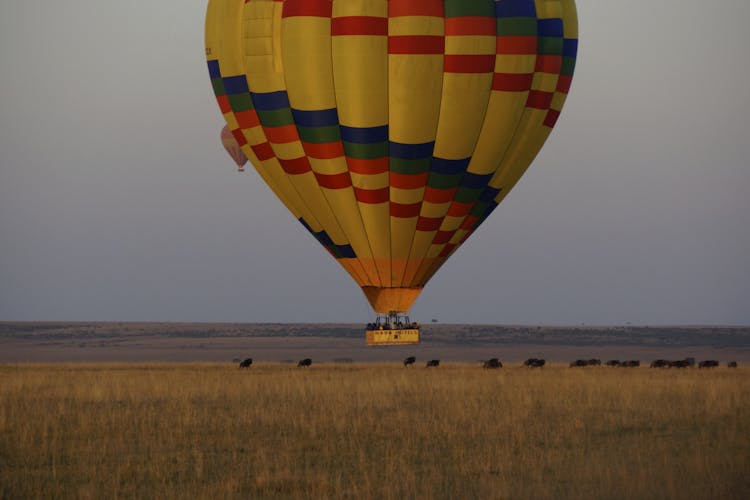 Maasai Mara hot air balloon safari