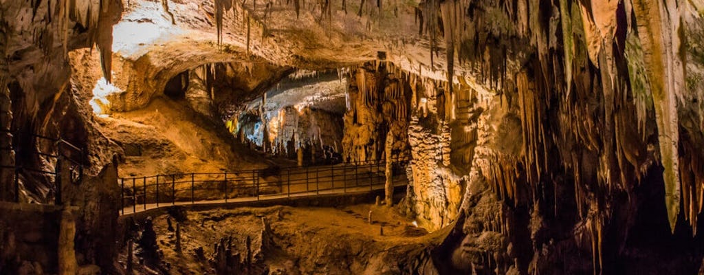 Excursión de un día en grupos pequeños al lago Bled, la cueva de Postojna y el castillo de Predjama desde Ljubljana