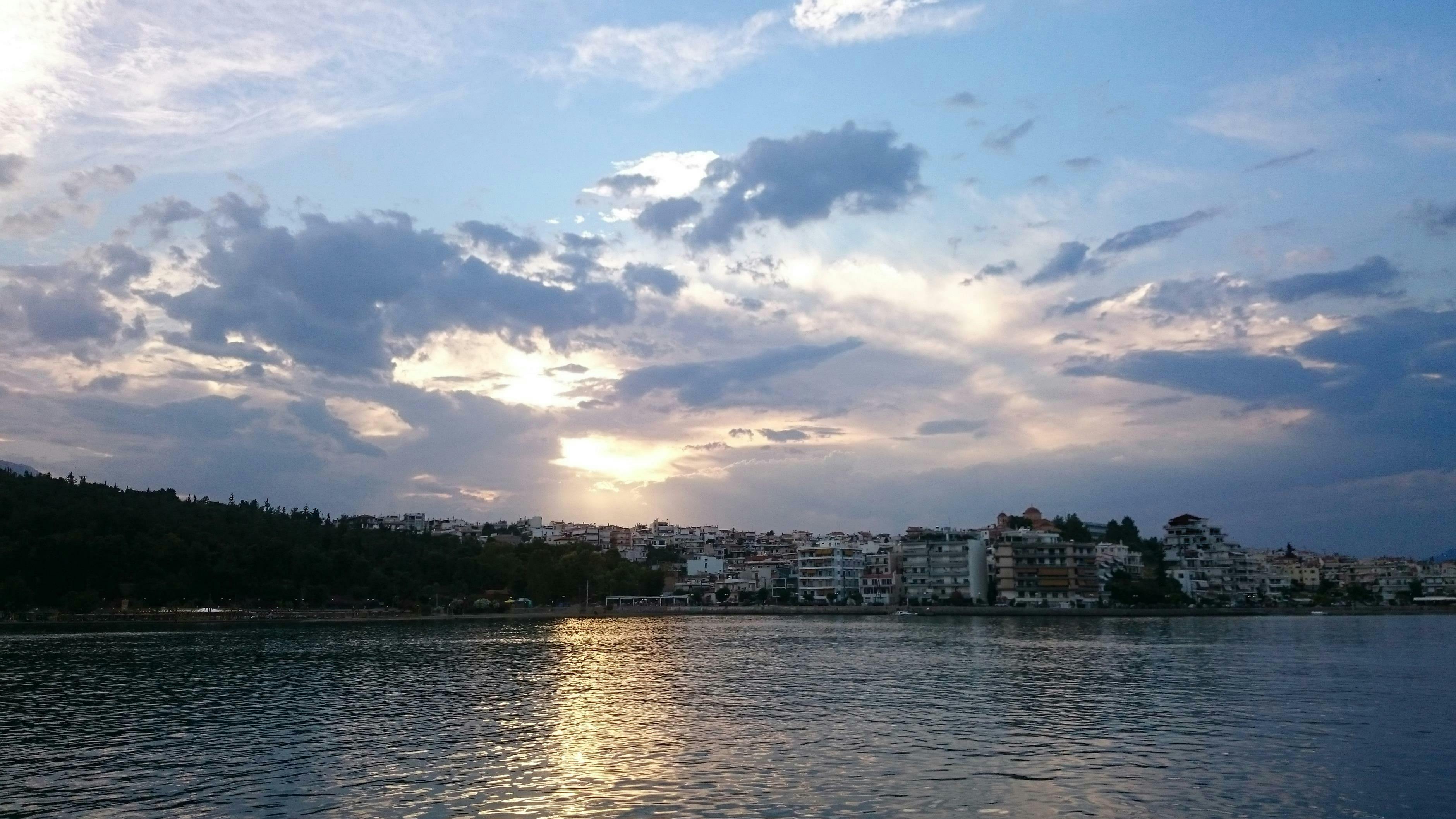 Chalkida by Night