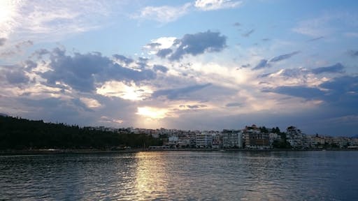 Chalkida by Night