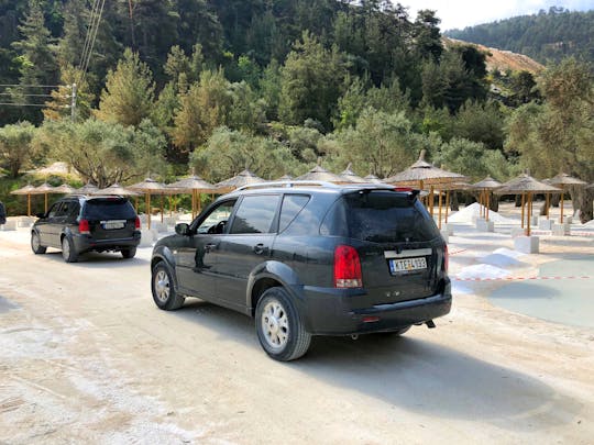 Escapade en 4x4 sur quatre plages de Thassos