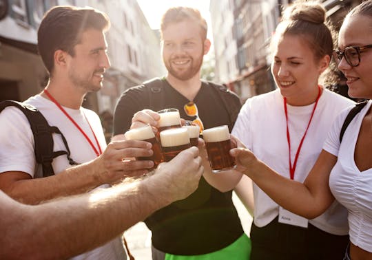 Düsseldorf Brauereiführung mit 3 Sorten Altbier