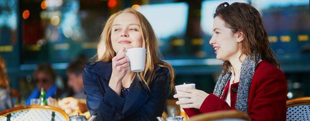 Conversazione in francese e caffè al Cafe de Flore