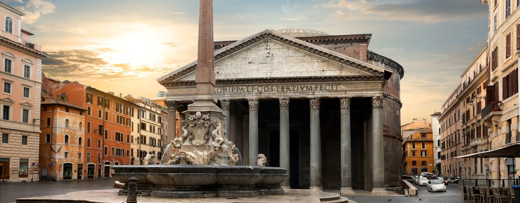 Visite à pied semi-privée en soirée des places et des fontaines de Rome