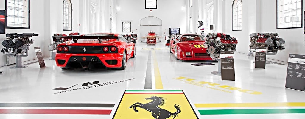 Ferrari museums and factory day tour