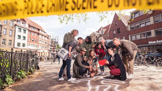 Self-guided crime-scavenger hunt in Bremen