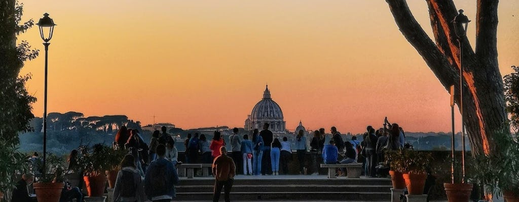 Tour privato dei sette colli di Roma in auto