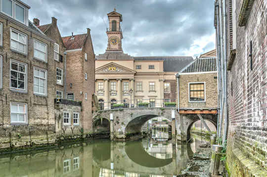 Tour autoguiado com jogo interativo da cidade de Dordrecht