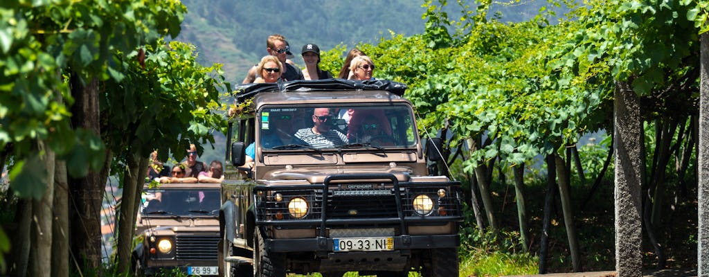Visite de Madère en 4x4 et dégustation de vin