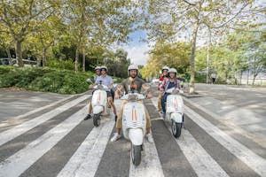 Visites en scooter à Barcelone