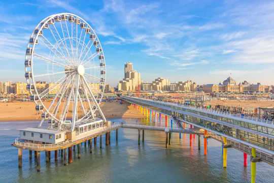 Tour autoguiado com jogo interativo da cidade de Scheveningen