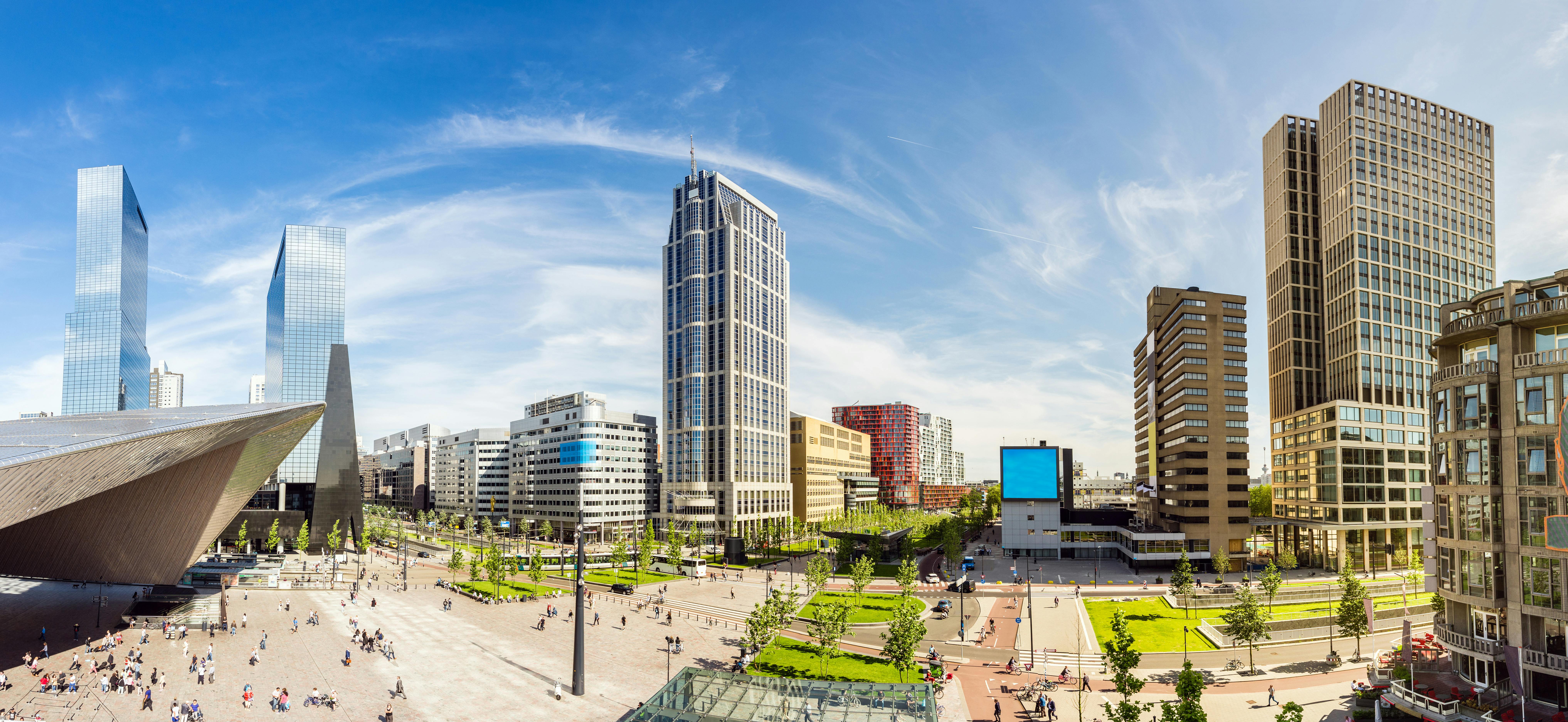 Wycieczka z przewodnikiem z interaktywną grą miejską w Rotterdamie