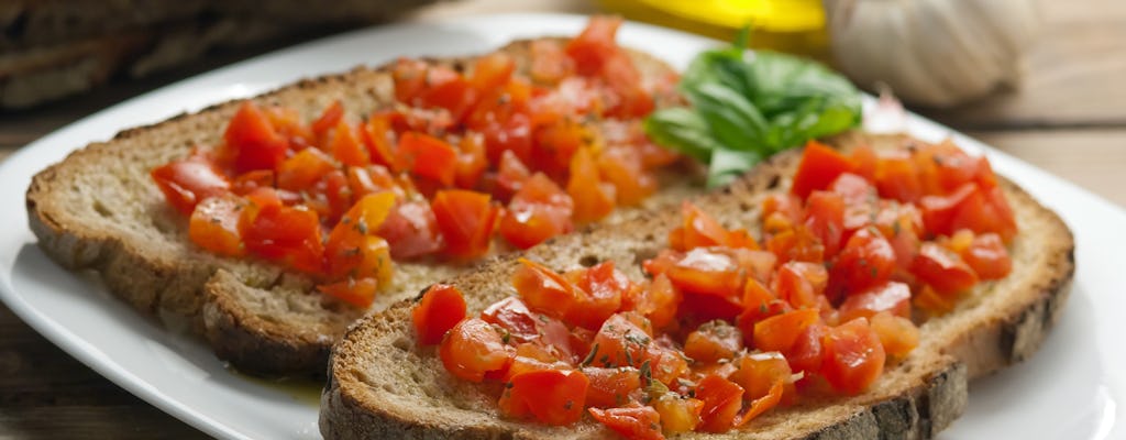 Clase magistral avanzada en línea sobre Bruschetta y Tiramisù