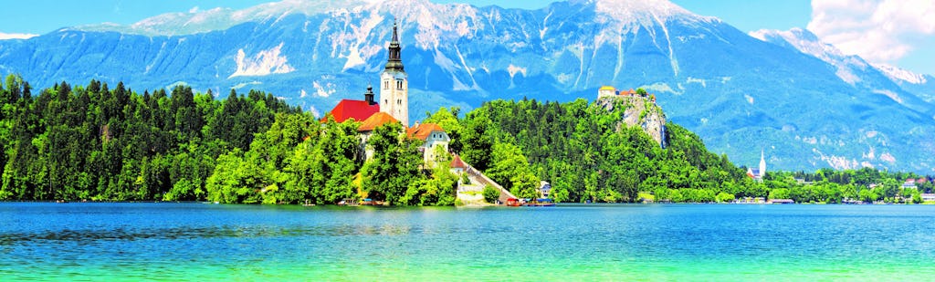 Excursión de un día de escape de verano al lago Bled desde Porec