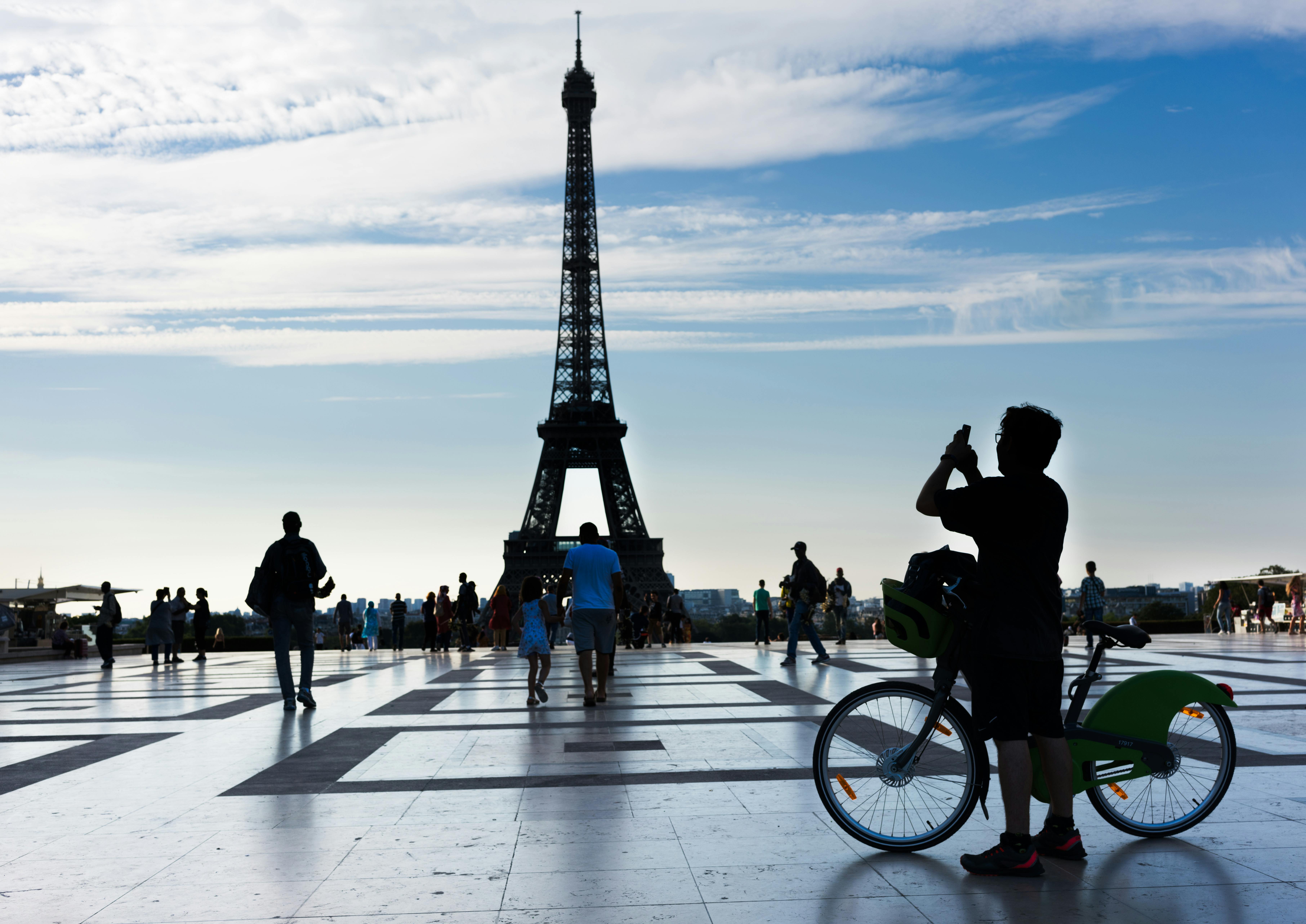 Tour de bicicleta pelos monumentos de Paris
