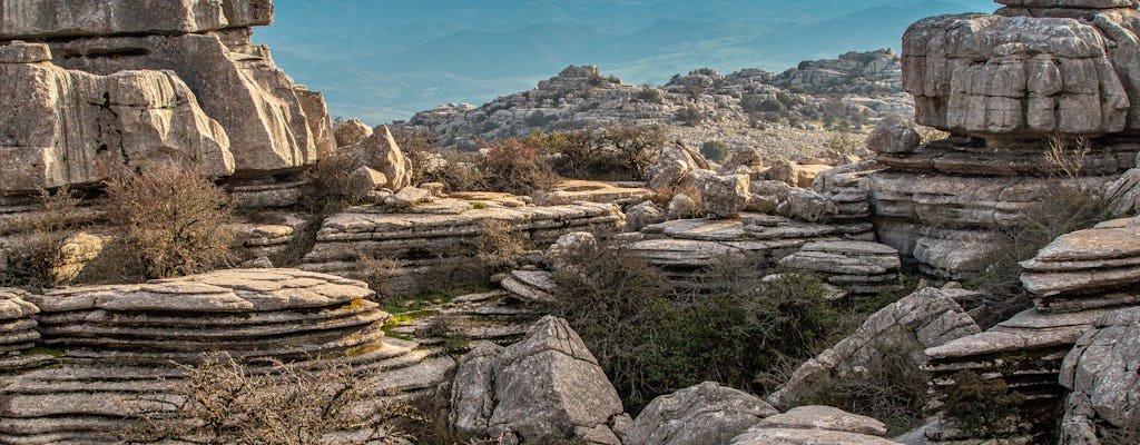 Excursión a pie al Torcal de Antequera desde Málaga