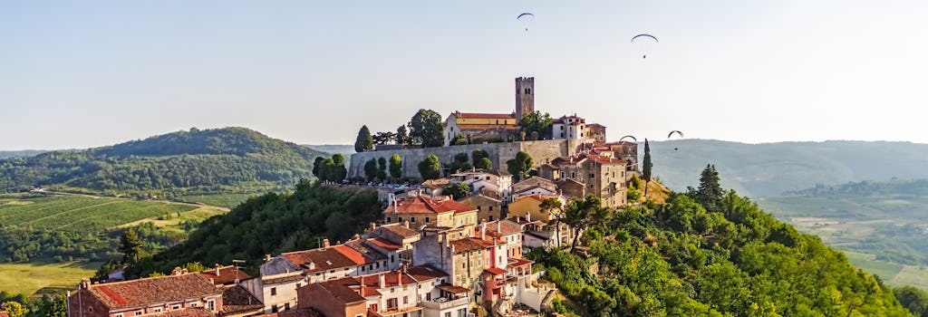 Visite guidée en motovun et saveurs de l'Istrie au départ de Porec