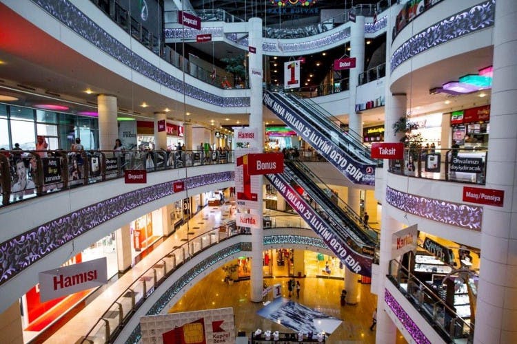 Grande tour de compras em Baku