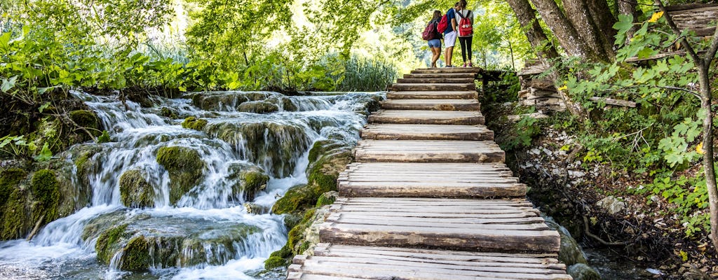Excursión guiada de un día a los lagos de Plitvice desde Rovinj