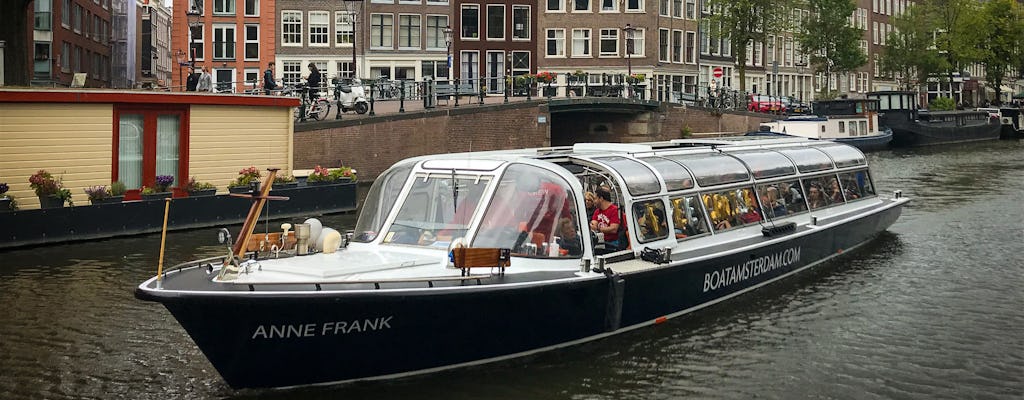 Amsterdam standard canal cruise with audio guided tour
