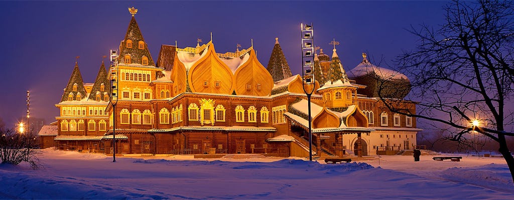 Visita privada de la finca del zar de Kolomenskoye y el palacio de madera