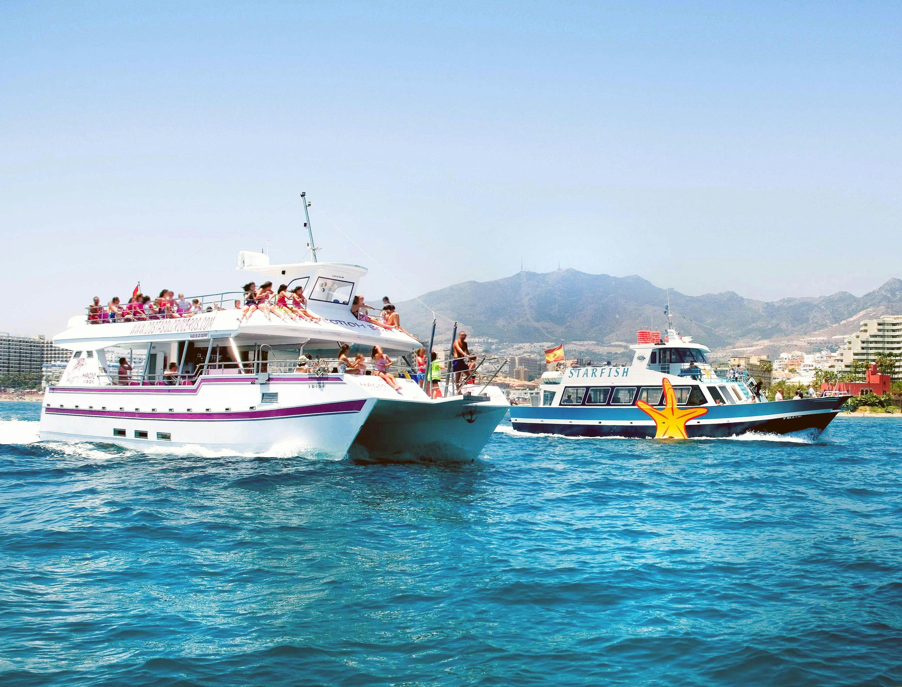 Ferry tussen Benalmadena en Fuengirola