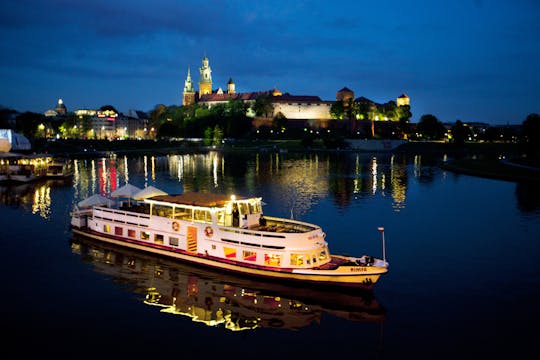 Crucero nocturno por el Vístula en Cracovia