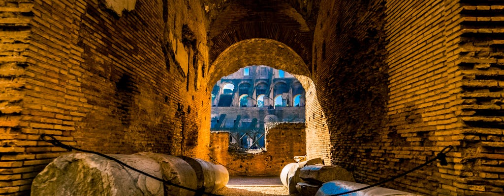 Visite du Forum romain et du Colisée avec les souterrains et l'arène