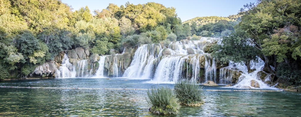 Tour privato di un giorno al Parco nazionale di Krka e alle cascate