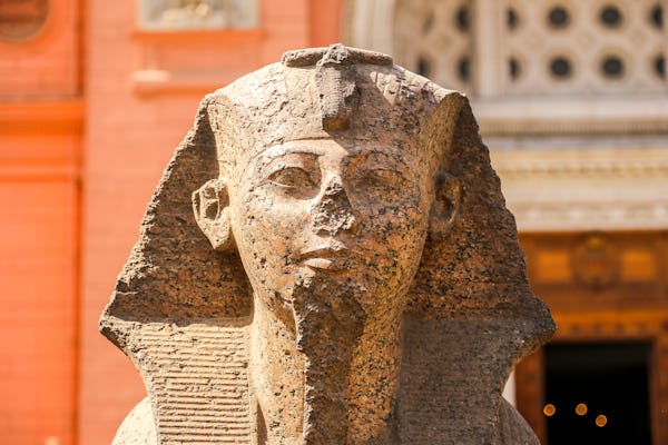 Całodniowe muzeum egipskie, piramidy w Gizie, Sfinks i zwiedzanie bazaru