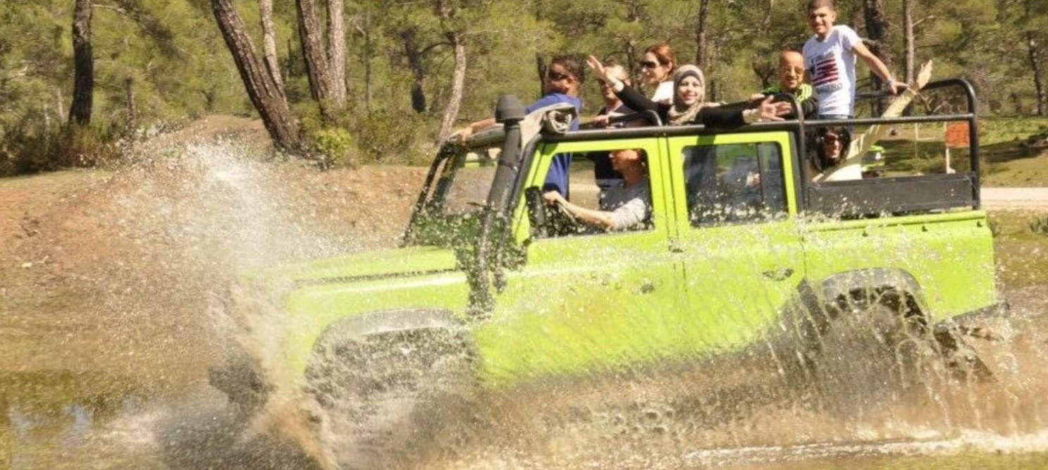 Jeep safari and Ucansu waterfalls day tour from Antalya Musement