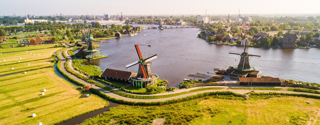Windmühlen und Landschaft Hop-on Hop-off-Tour von Amsterdam