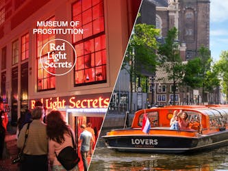 Biglietto d’ingresso al museo Red Light Secrets e crociera di un’ora sui canali ad Amsterdam