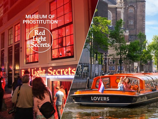Muzeum Red Light Secrets i godzinny rejs po kanałach w Amsterdamie