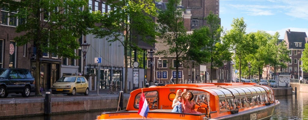 Часовой круиз по каналам Амстердама