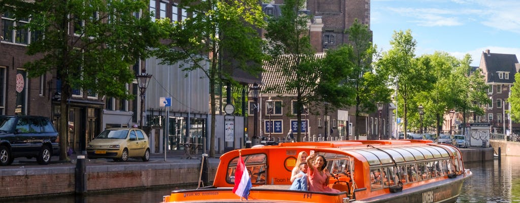 Einstündige Grachtenfahrt durch Amsterdam