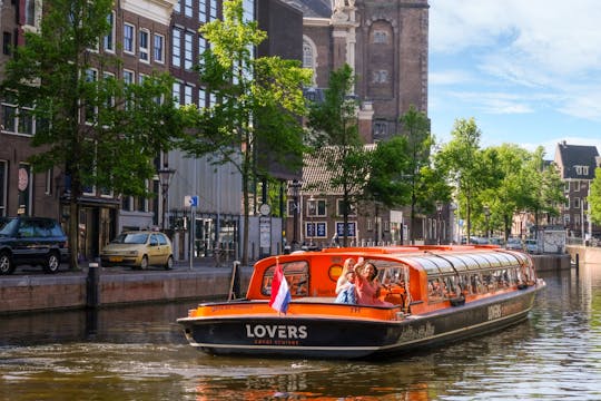 1-times kanalcruise i Amsterdam