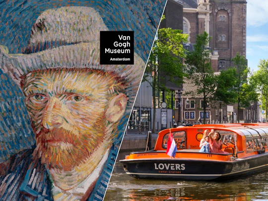 Van Gogh Museum and 1-hour canal cruise