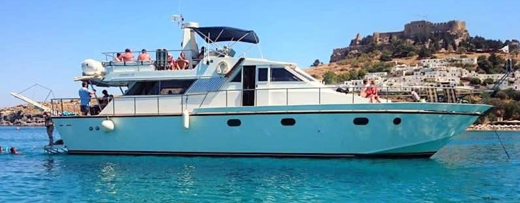 Rhodes East Coast Adults-only Yacht Cruise Ticket